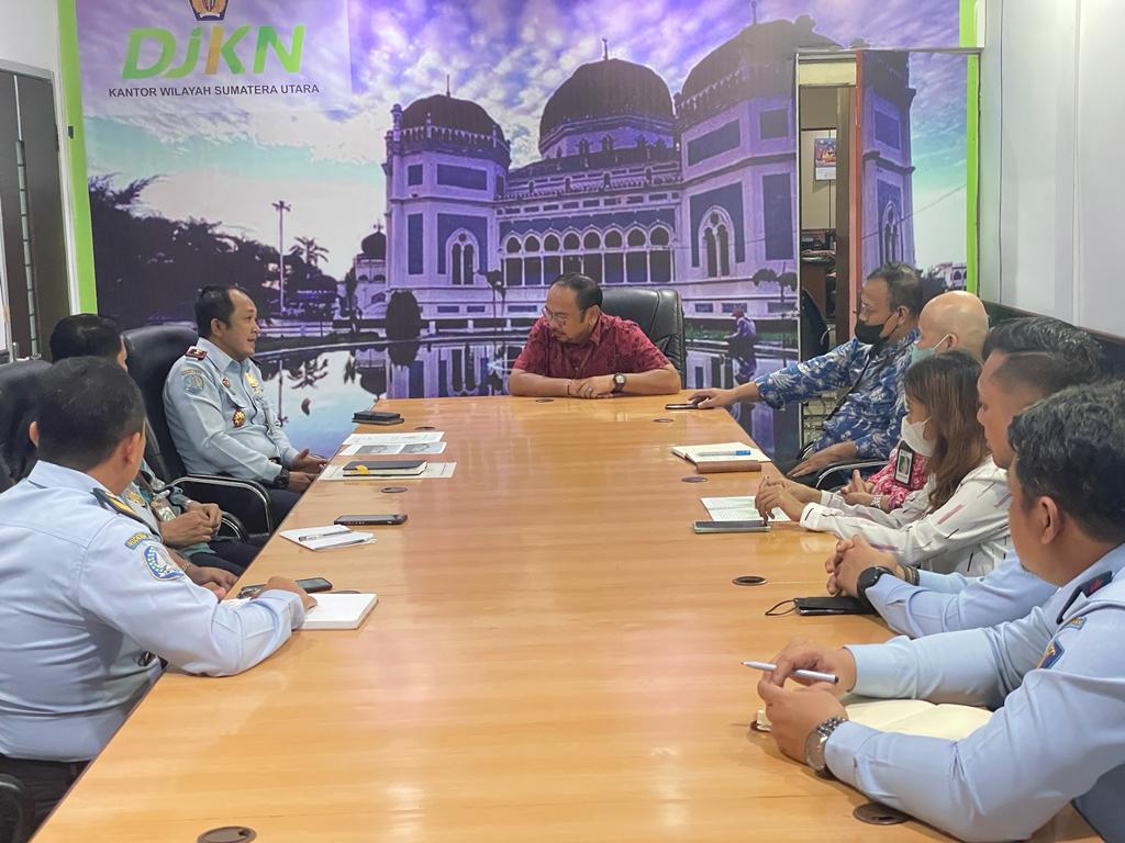 Rudenim Medan Melaksanakan Kunjungan Kerja ke Kanwil DJKN Sumatera Utara, KPKNL Medan dan KPPN I Medan