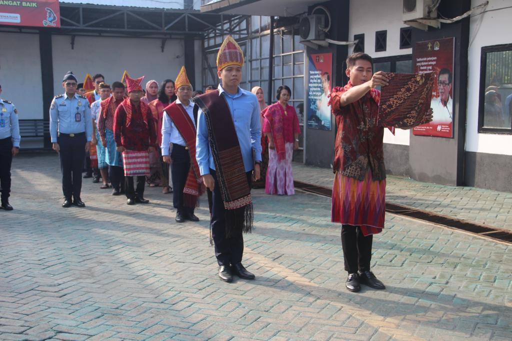 Rudenim Medan Laksanakan Upacara Bendera Peringatan Hari Lahir Pancasila Tahun 2023